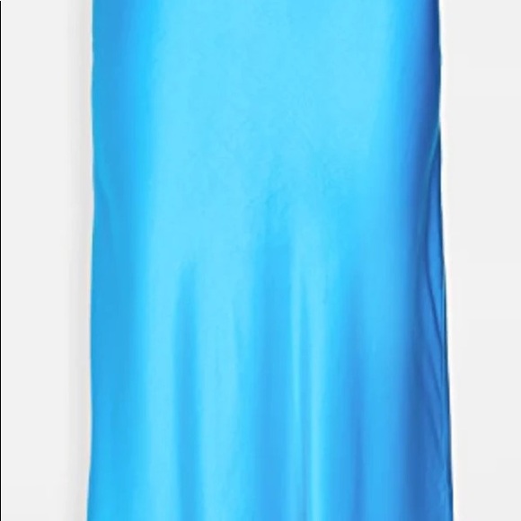 Amanda Uprichard Edie skirt in Sky Blue - Picture 3 of 10